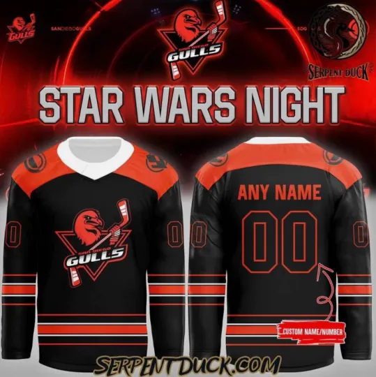 Discover Personalized San Diego X Star Wa.rs Hockey Hockey Jersey Gift For Christmas