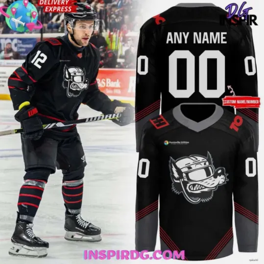 Discover Personalized Huntsville Havoc Glow In the Dark Special Hockey Shirt Unisex Fit