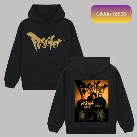Discover Puscifer Band The Normal Isn't Tour 2026 Schedule Cities Tour Dates Hoodie