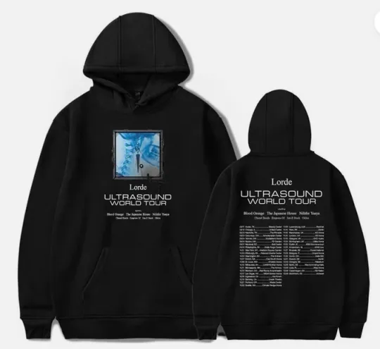 Discover Lorde Ultrasound World Tour 2025 Hoodie