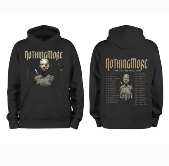 Discover Nothing More 2026 North American Tour Hoodie