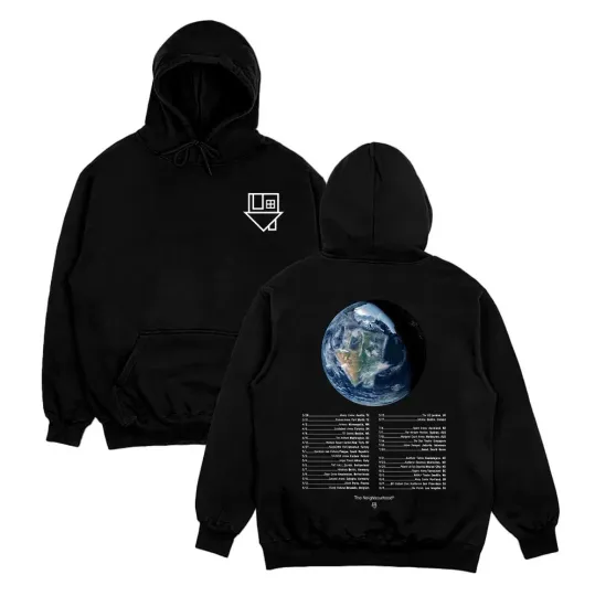 Discover The Neighbourhood The Wourld Tour 2026 Hoodie Double-Sided