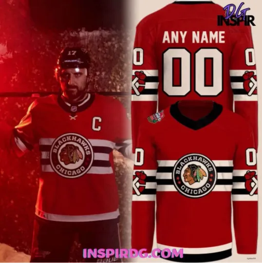 Personalized Chicago Winter Classic 2025 Hockey Jersey Gift For Christmas