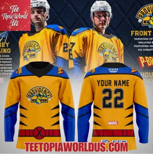Discover Personalize Providence Buins Wolverine 2025 Hockey Jersey Gift For Christmas