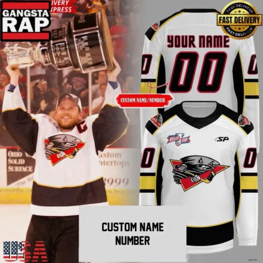 Discover Personalized Cincinnati 2025 Kelly Cup Playoffs Special Hockey Jersey