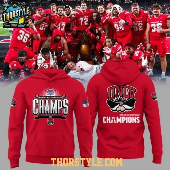 Rebels Champs 2025 Special Edition 3D Fan Hoodie