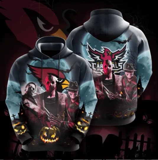 Discover Arizonna Cardinals Sport All Over Print Hoodie 3D