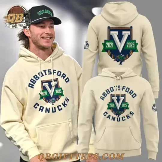 Discover Abbotsford 5th Anniversary Hockey Collab Limited Edition Hoodie 3D