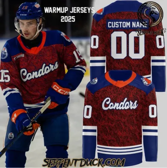 Discover Personalized Bakersfield New Warmup Hockey Jersey Gift For Christmas