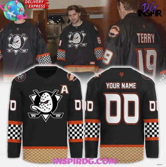 Discover Personalized Ducks Special Hockey Sports Style Unisex Fit Gift For Christmas