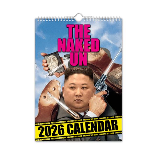 Discover Nakey Un 2026 Vertical Wall Calendar - Funny Quirky Christmas Birthday Gift