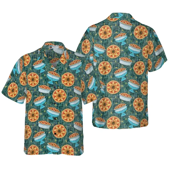 Discover Thanksgiving Autumn Pie Hawaiian Shirt