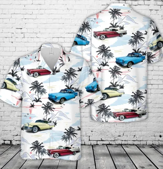 Discover 1957 Oldsmobile Super 88 Hawaiian Shirt