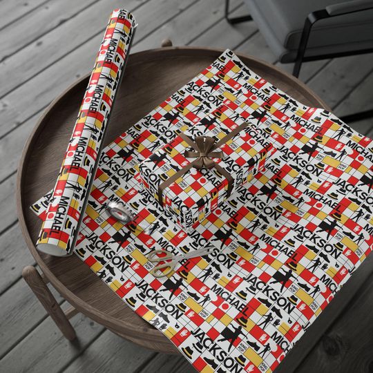 Michael Jackson Wrapping Paper
