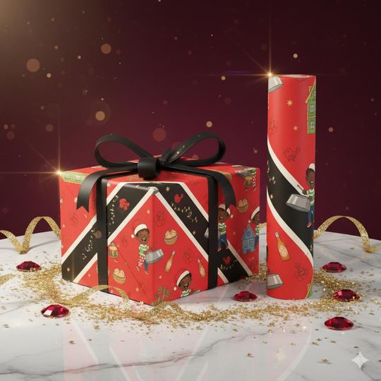 Discover Trinidadian Themed Gift Wrap, Cultural Occasion Paper