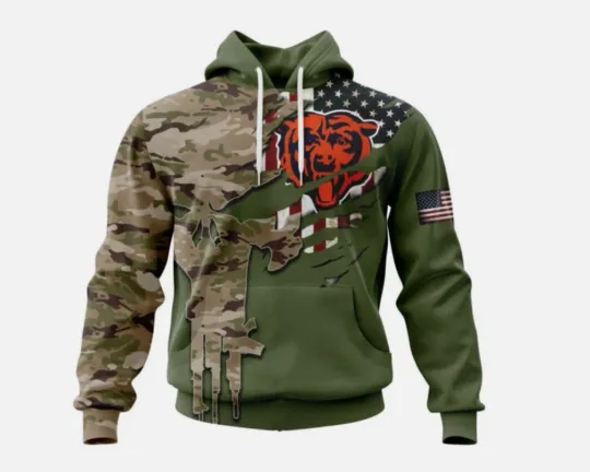 Discover Chicago Football Team Bearss Hoodie, Unisex Adults