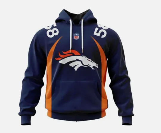 Discover Denver Football Team Broncoss Hoodie, Unisex Adults
