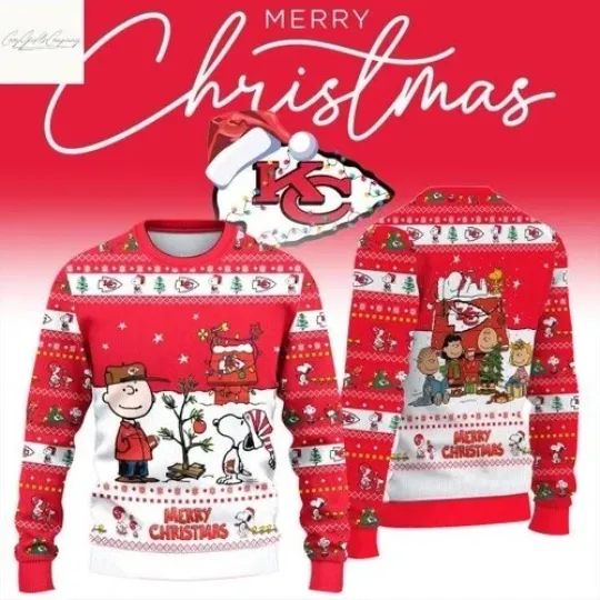 Discover KC 2025 Sn-0opy Christmas Ugly Sweater