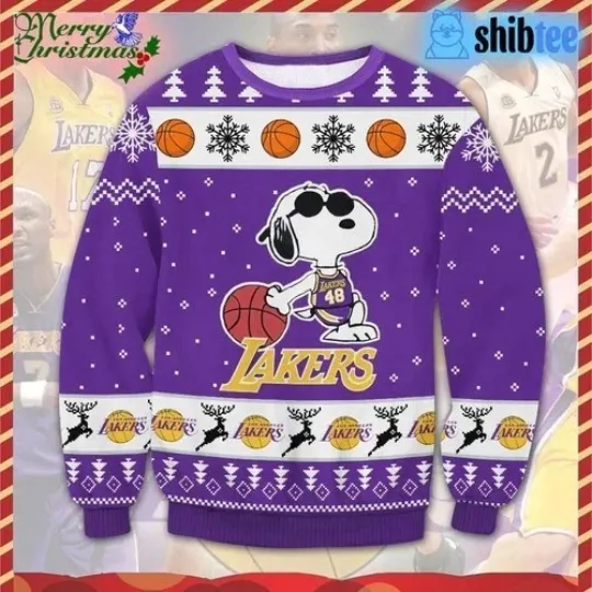 Discover La-kers christmas 2025 Ugly Sweater, Gift for Holiday