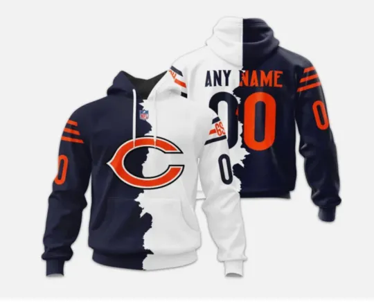 Discover Chicago Football Team Bearss Hoodie ,Unisex Adults