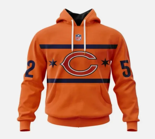 Discover Chicago Football Team Bearss Hoodie, Unisex Adults