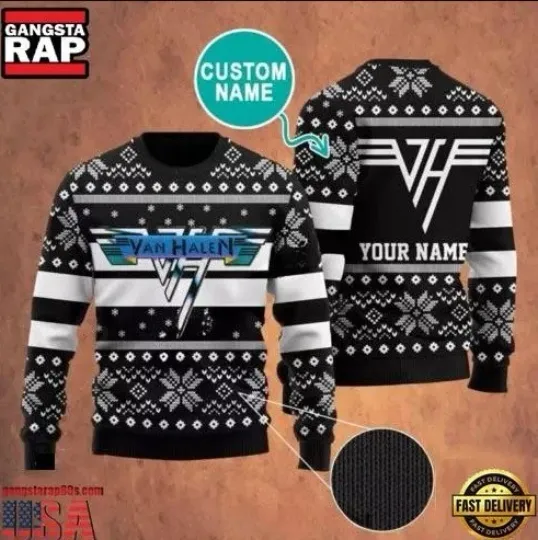 Discover Personalized van Ugly Christmas Sweater, Fan gift, Best gift