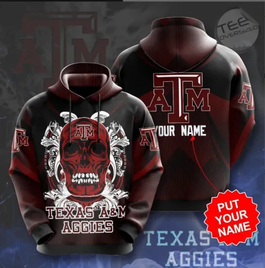 Texas A&M Aggies Hoodie 3D