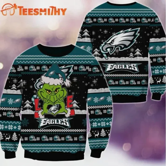 Discover Eagles funny character Limited Ugly Christmas Sweater Gift For Christmas