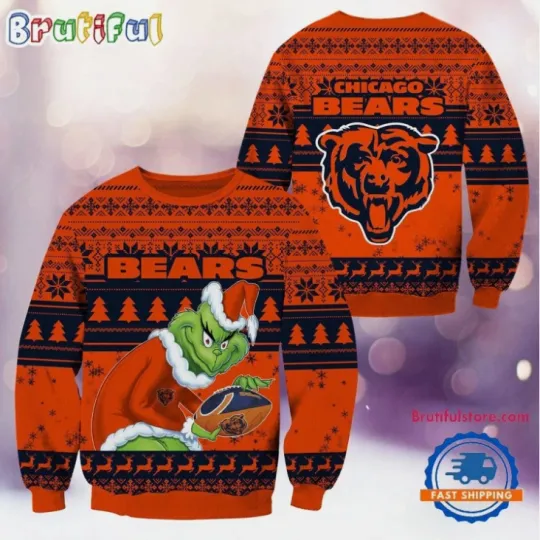 Discover Bears Ugly Christmas Sweater Gift For Christmas