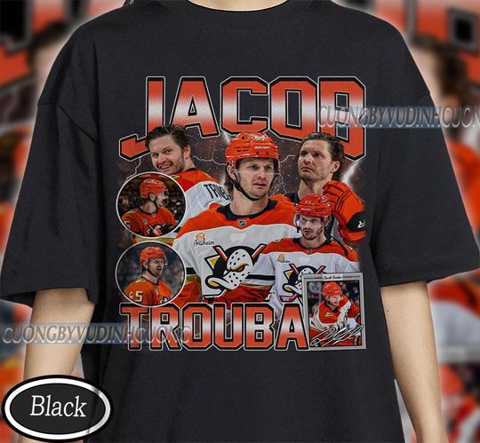 Vintage Jacob Trouba shirt, Jacob Trouba Tee, Jacob Trouba Tee, Bootleg Rap tee, Anaheim Youth Hockey Tee