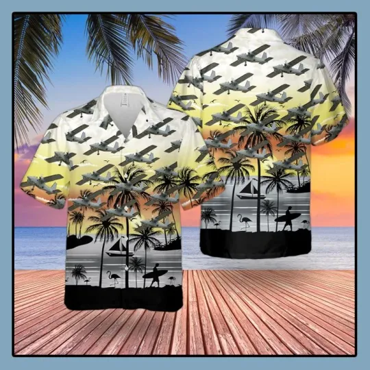 Discover Britten Bn Islander Hawaiian Shirt