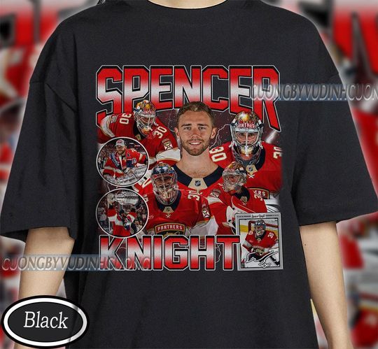 Discover Vintage Spencer Knight shirt, Spencer Knight Tee, Spencer Knight Tee, Bootleg Rap tee, Florida Youth Hockey Tee