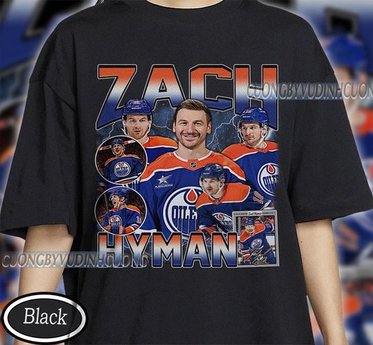 Discover Vintage Zach Hyman shirt, Zach Hyman Tee, Zach Hyman Tee, Bootleg Rap tee, Edmonton Youth Hockey Tee