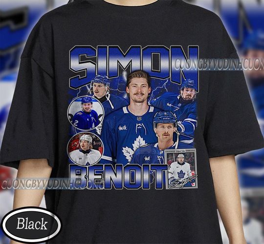 Vintage Simon Benoit shirt, Simon Benoit Tee, Simon Benoit Tee, Bootleg Rap tee, Toronto Youth Hockey Tee
