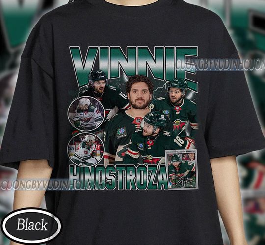 Discover Vintage Vinnie Hinostroza shirt, Vinnie Hinostroza Tee, Vinnie Hinostroza Tee, Bootleg Rap tee, Minnesota Youth Hockey Tee