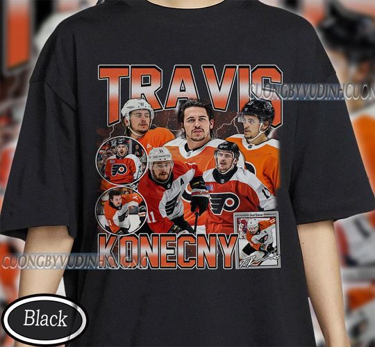 Discover Vintage Travis Konecny shirt, Travis Konecny Tee, Comfort colors Travis Konecny Tee, Bootleg Rap tee, Philadelphia Youth Hockey Tee