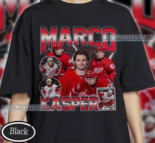 Discover Vintage Marco Kasper shirt, Marco Kasper Tee, Marco Kasper Tee, Bootleg Rap tee, Detroit Youth Hockey Tee