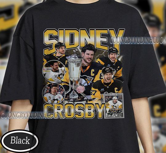 Discover Vintage Sidney Crosby shirt, Sidney Crosby Tee, Sidney Crosby Tee, Bootleg Rap tee, Pittsburgh Youth Hockey Tee