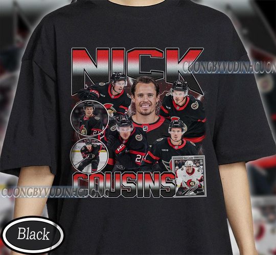 Discover Vintage Nick Cousins shirt, Nick Cousins Tee, Nick Cousins Tee, Bootleg Rap tee, Ottawa Youth Hockey Tee