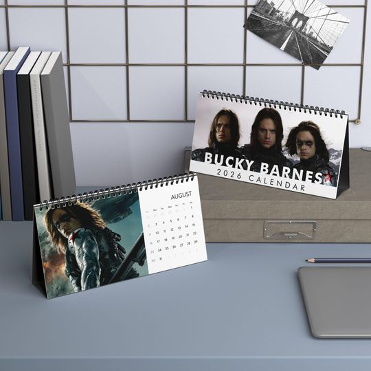 Discover BUCKYY Bn Barnes Desktop Calendar, BUCKYY Bn Barnes comic character Calendar, BUCKYY Bn Barnes Fan Gift