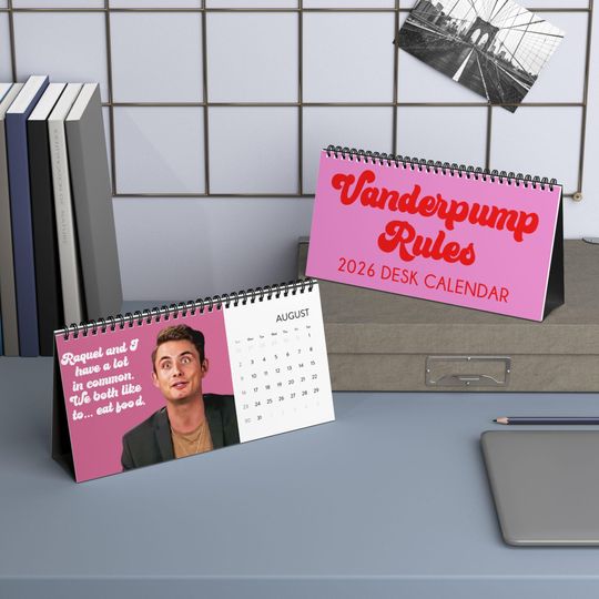 Discover Vanderpump Rules 2026 Desktop Calendar