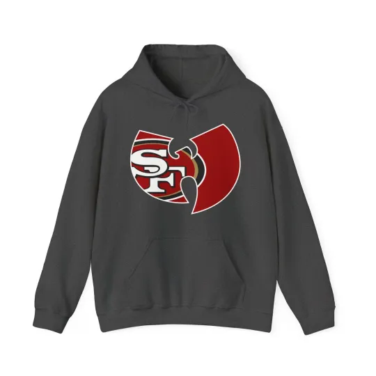 San Francisco 49ers Unisex Hooded Sweatshirt Clan SF Football Hoodie