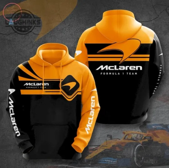 Discover McLaren F1 Racing Team All Over Print 3D Hoodie Racing Fan Hoodie
