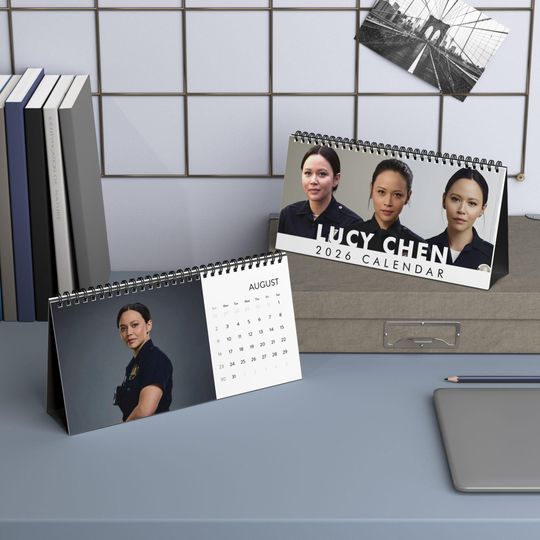 Discover Lucy Chen Desktop Calendar, Lucy Chen Calendar, Lucy Chen Fan Gift