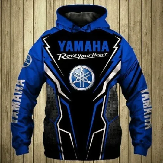 Discover Yamaha F1 Racing Team All Over Print 3D Hoodie Racing Fan Hoodie