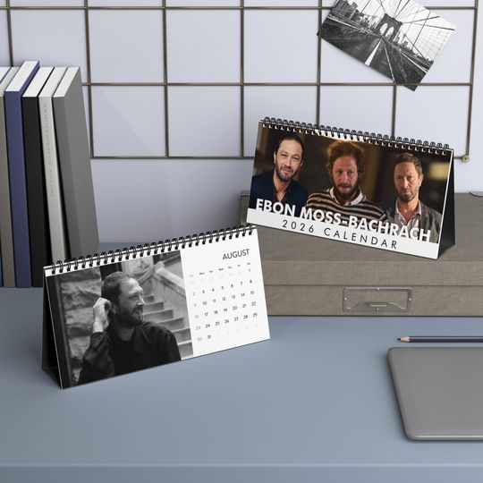 Discover Ebon Moss-Bachrach Desktop Calendar, Ebon Moss-Bachrach Calendar, Ebon Moss-Bachrach Fan Gift