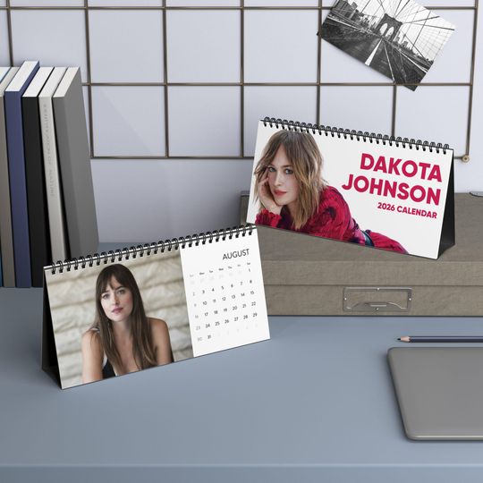Discover Dakota Johnson Desktop Calendar, Dakota Johnson Actress Calendar, Dakota Johnson Fan Gift