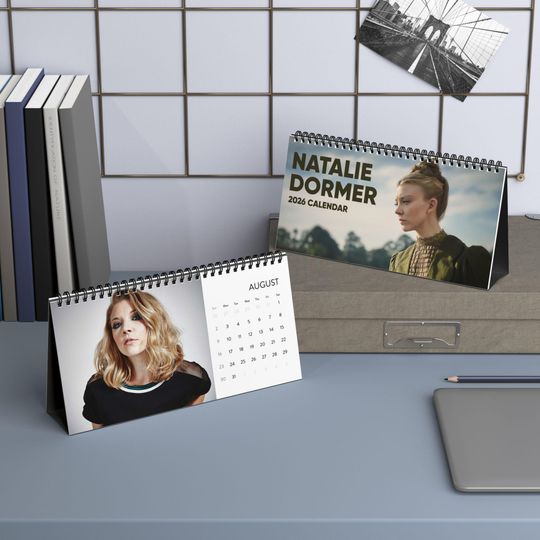 Discover Natalie Dormer Desktop Calendar, Natalie Dormer Actress Calendar, Natalie Dormer Fan Gift