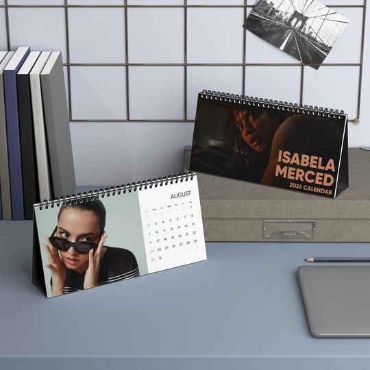 Discover Isabela Merced Desktop Calendar, Isabela Merced Actress Calendar, Isabela Merced Fan Gift