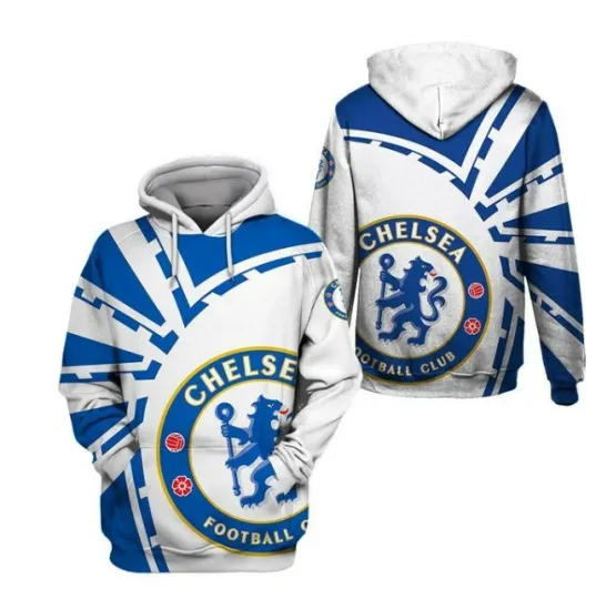 Discover Chelsea FC All Over Printed 3D Hoodie Gift For Fan